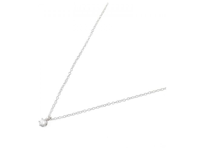 Autre Marque Collana in platino Pt850 e diamante Argento - vista 2