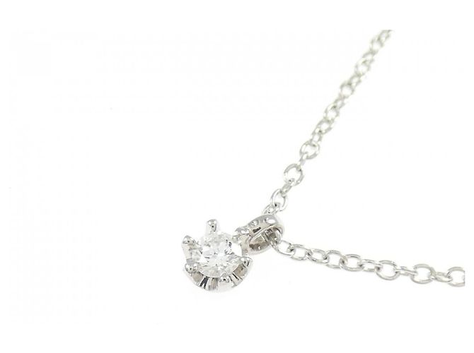 Autre Marque Collana in platino Pt850 e diamante Argento - vista 3