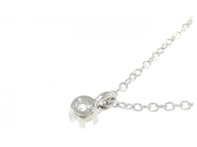 Autre Marque Collana in platino Pt850 e diamante Argento - vista 4
