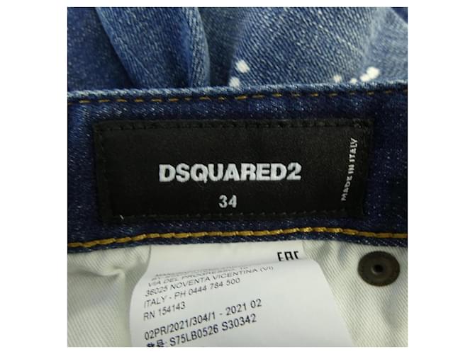 Jeans Dsquared2 Azul Azul marinho - vista 4