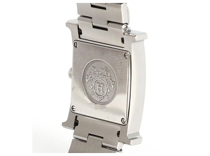 Hermès H Uhr HH1.210 Edelstahl Silber - Ansicht 6