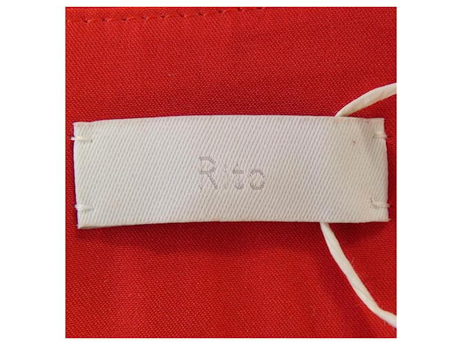 Autre Marque Falda de seda Rito Roja - vista 4