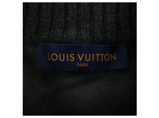 Sudadera de shearling Monogram Louis Vuitton Castaño - vista 4