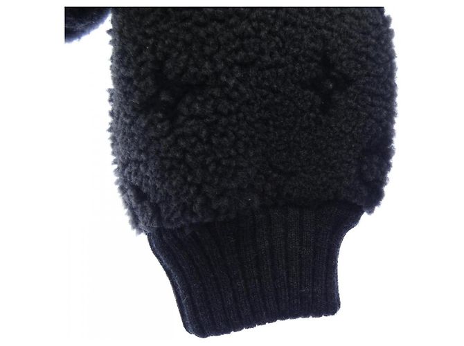 Sudadera de shearling Monogram Louis Vuitton Castaño - vista 6