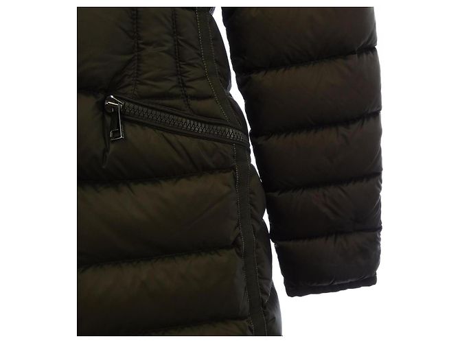 Abrigo de plumón Moncler HERMIFUR Verde Caqui - vista 7