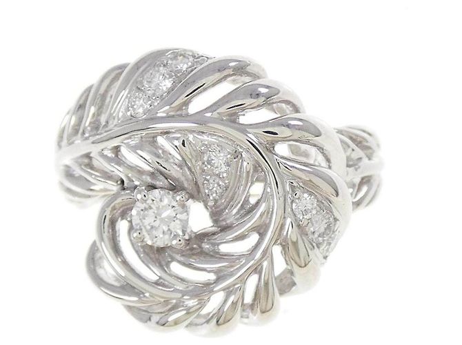 Autre Marque Heiwado Platinum950 Diamond Ring Silber - Ansicht 2