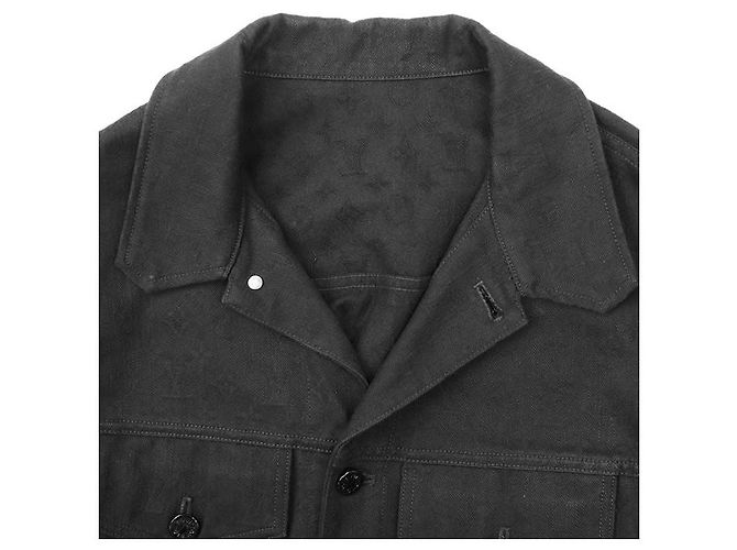 Giacca in denim con monogramma Louis Vuitton Nero - Ansicht 11