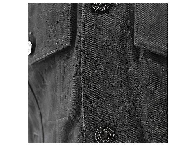 Giacca in denim con monogramma Louis Vuitton Nero - Ansicht 14