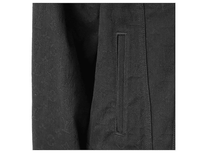 Giacca in denim con monogramma Louis Vuitton Nero - Ansicht 15