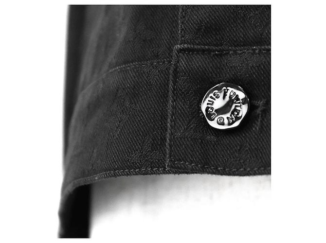Giacca in denim con monogramma Louis Vuitton Nero - Ansicht 16