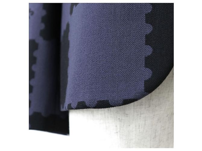 Chaqueta de lana Louis Vuitton LV MADE PARIS Damier Negro Azul - vista 15