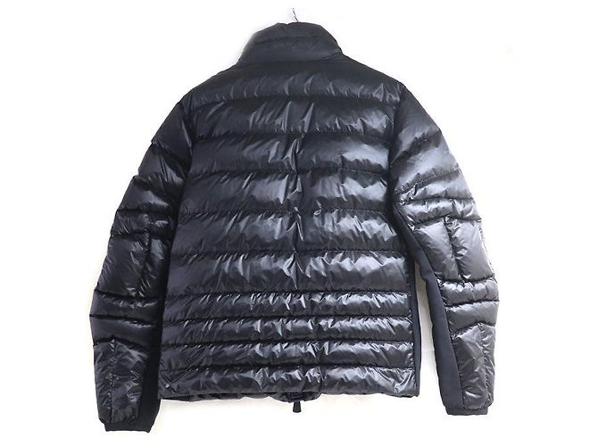 Giacca Moncler CANMORE Nero Rosso - vista 2