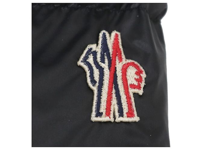 Giacca Moncler CANMORE Nero Rosso - vista 6