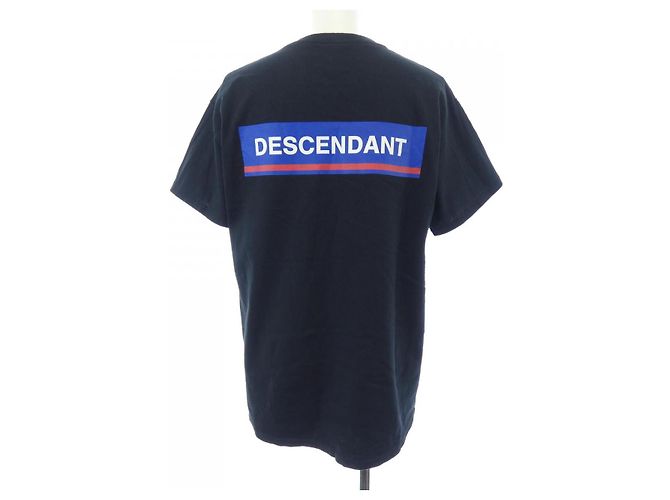 Autre Marque Camiseta de algodón DESCENDANT Negro - vista 2