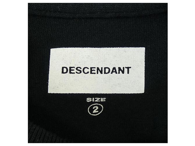 Autre Marque Camiseta de algodón DESCENDANT Negro - vista 4