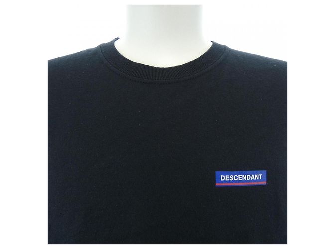 Autre Marque Camiseta de algodón DESCENDANT Negro - vista 5