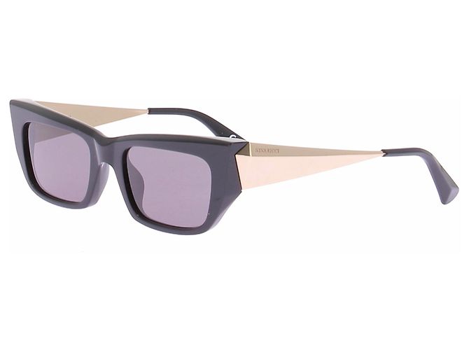 Gafas de sol Nina Ricci negras de metal Negro - vista 2