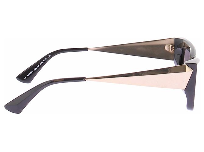 Gafas de sol Nina Ricci negras de metal Negro - vista 4