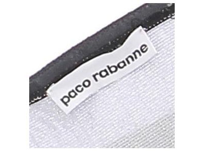 Pantaloncini ciclista Paco Rabanne argento viscosa - vista 5