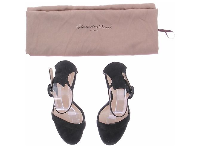 Gianvito Rossi Sandali Portofino 105 Nero - vista 7