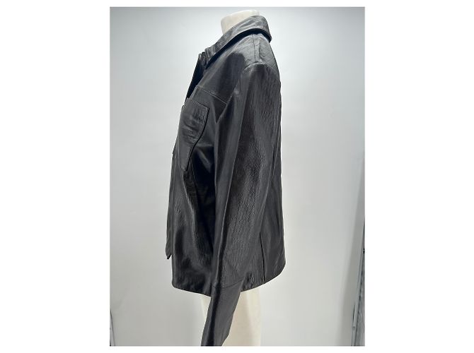Autre Marque HUSH Lederjacke braun Größe S - Ansicht 4