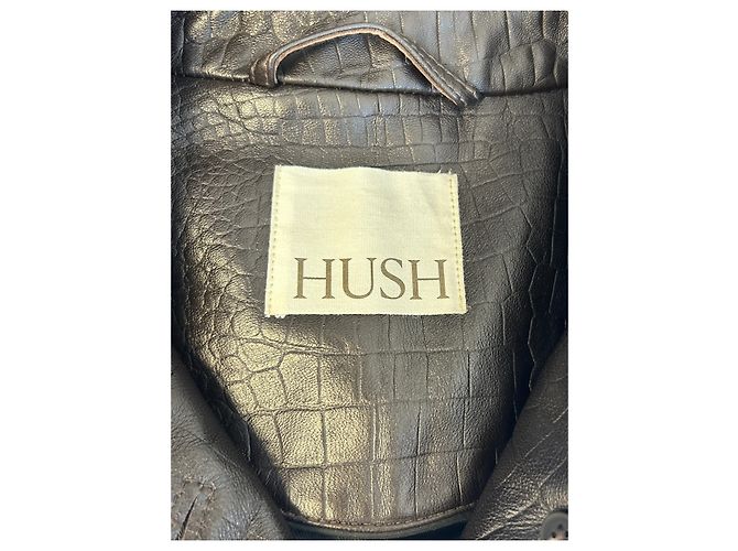 Autre Marque HUSH Lederjacke braun Größe S - Ansicht 5