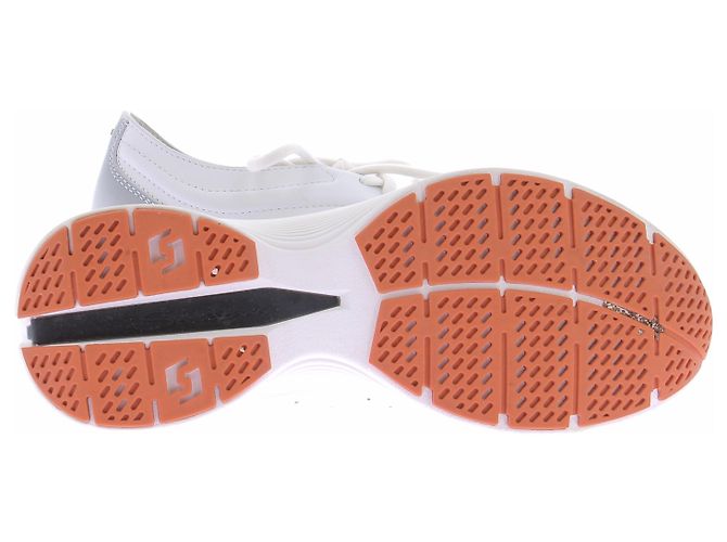 Santoni Sneakers in pelle bianca Easy Bounce Bianco - vista 4