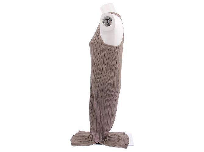 Acne Studios Kleid Taupe Viscose M Beige - Ansicht 4