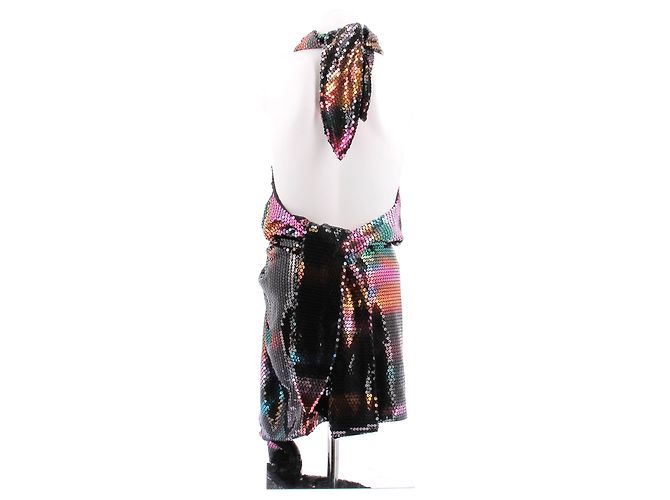Attico Paillettenkleid Mehrfarben - Ansicht 2
