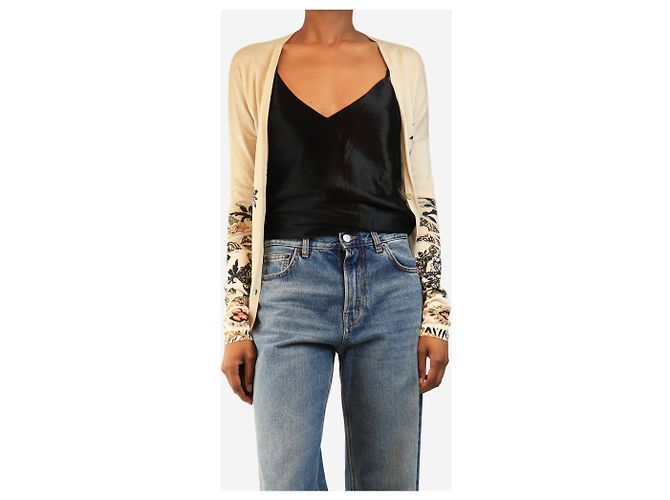 Etro Neutraler feiner Strickcardigan - Größe XS - Ansicht 3
