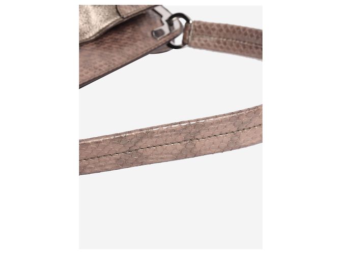 Cartier Borsa a tracolla in pelle Signature marrone - vista 6