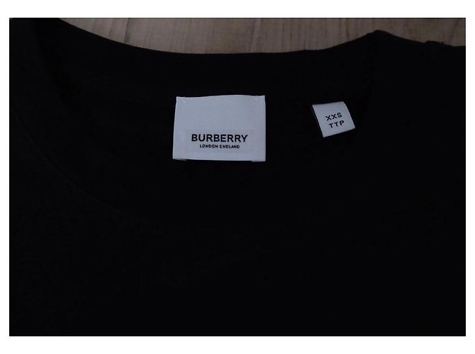 Camiseta de algodón con estampado Burberry Horseferry Negro - vista 5