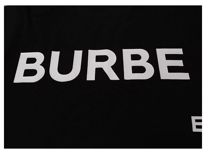 Camiseta de algodón con estampado Burberry Horseferry Negro - vista 7