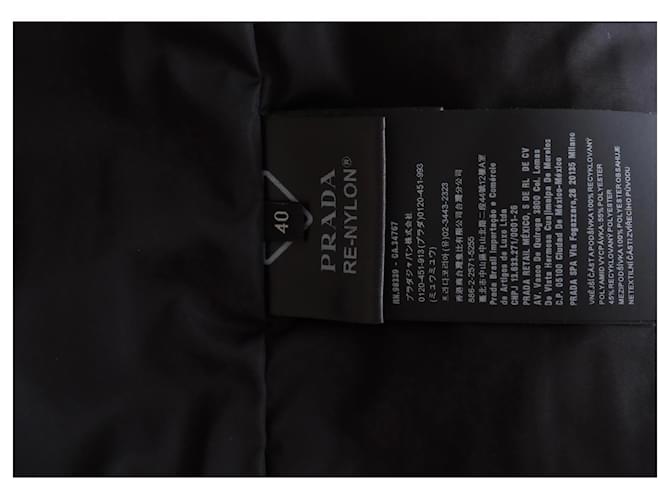 Prada Re-Nylon Weste Schwarz - Ansicht 5