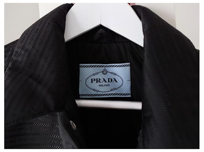 Prada Re-Nylon Weste Schwarz - Ansicht 8