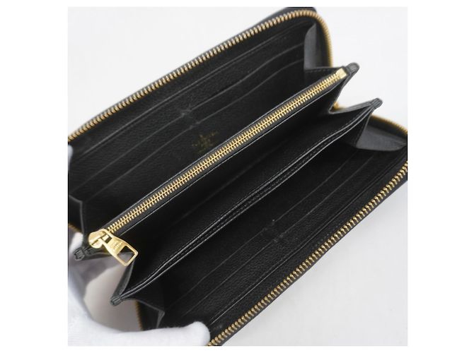 Louis Vuitton Monogram Empreinte Zippy Wallet Schwarz - Ansicht 3