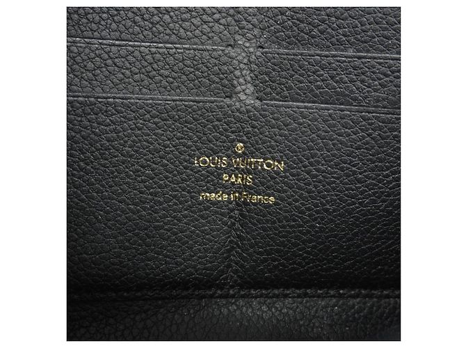Louis Vuitton Monogram Empreinte Zippy Wallet Schwarz - Ansicht 4