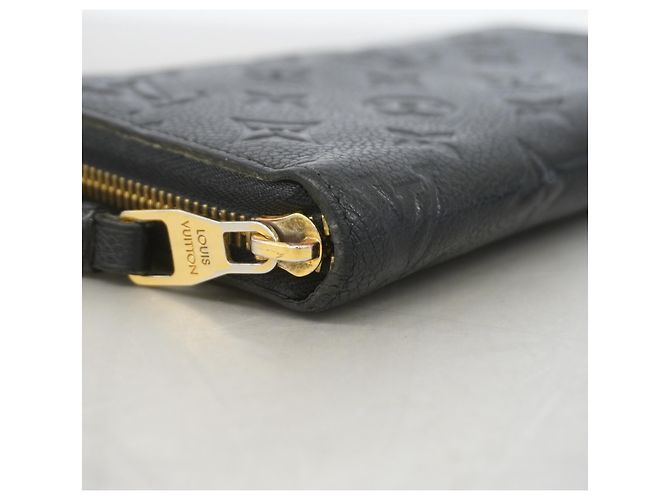 Louis Vuitton Monogram Empreinte Zippy Wallet Schwarz - Ansicht 5