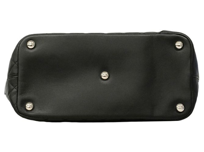 Chanel Cambon Shopper aus Lammleder Schwarz - Ansicht 3