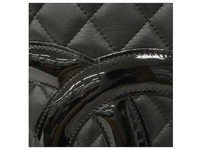 Chanel Cambon Shopper aus Lammleder Schwarz - Ansicht 6