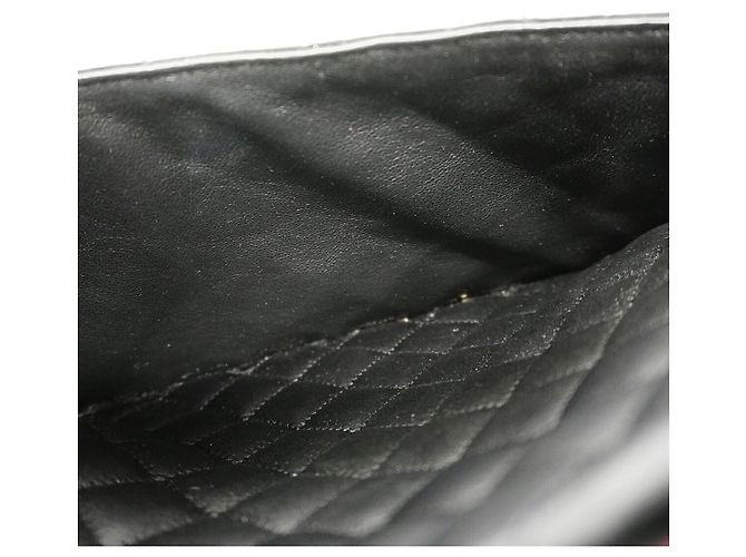 Chanel Cambon Shopper aus Lammleder Schwarz - Ansicht 8