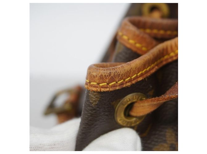Zaino Louis Vuitton Monogram Montsouris MM Marrone - vista 7
