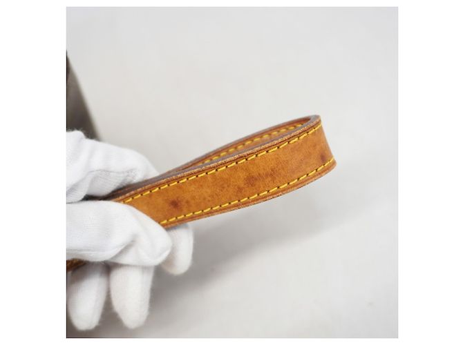 Zaino Louis Vuitton Monogram Montsouris MM Marrone - vista 8