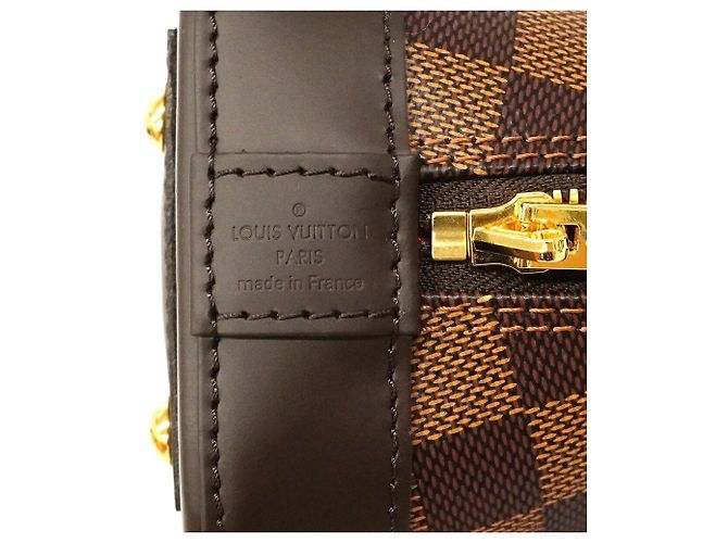 Borsa Louis Vuitton Damier Alma BB Damier ebene - vista 5