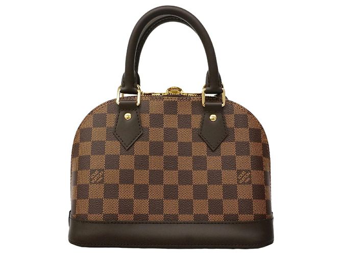 Borsa Louis Vuitton Damier Alma BB Damier ebene - vista 7