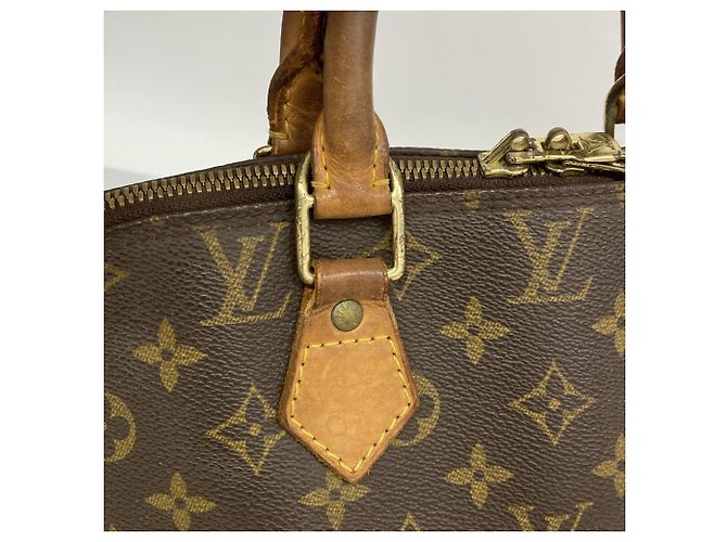Borsa Louis Vuitton Alma Monogram Marrone - vista 11