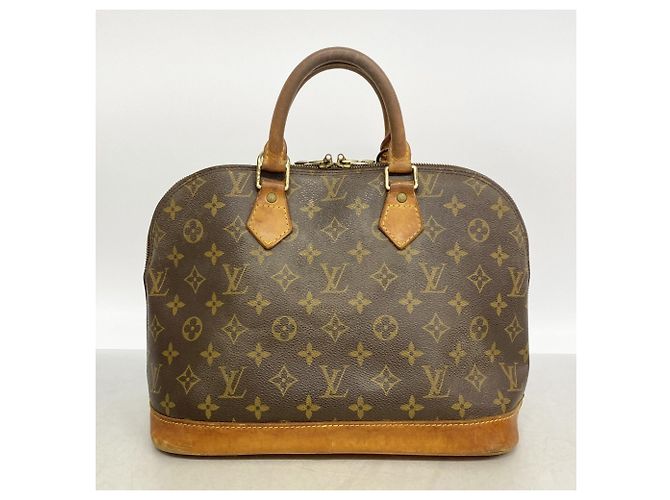 Borsa Louis Vuitton Alma Monogram Marrone - vista 12