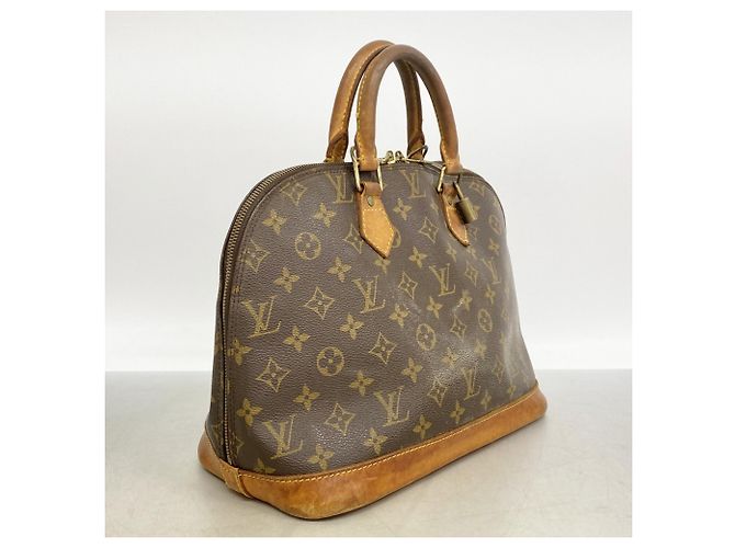 Borsa Louis Vuitton Alma Monogram Marrone - vista 2