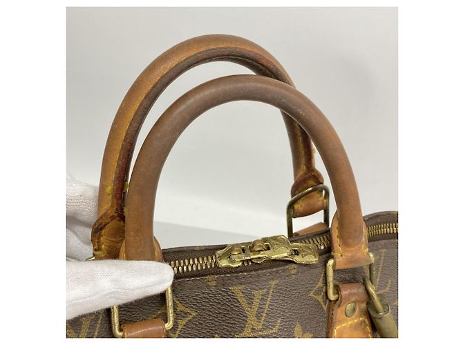 Borsa Louis Vuitton Alma Monogram Marrone - vista 8