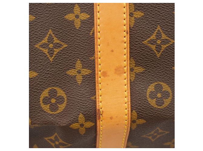Keepall Borsa Boston marrone Louis Vuitton - vista 7